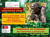 Presentación libro "Homínidos no humanos"