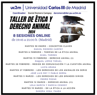 Taller de ética y derecho animal.