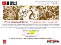 Libro "Homínidos no humanos"